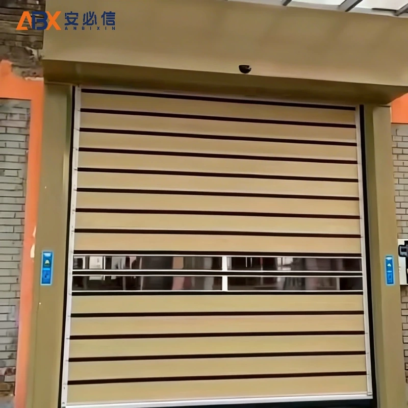 清远铝制高速门